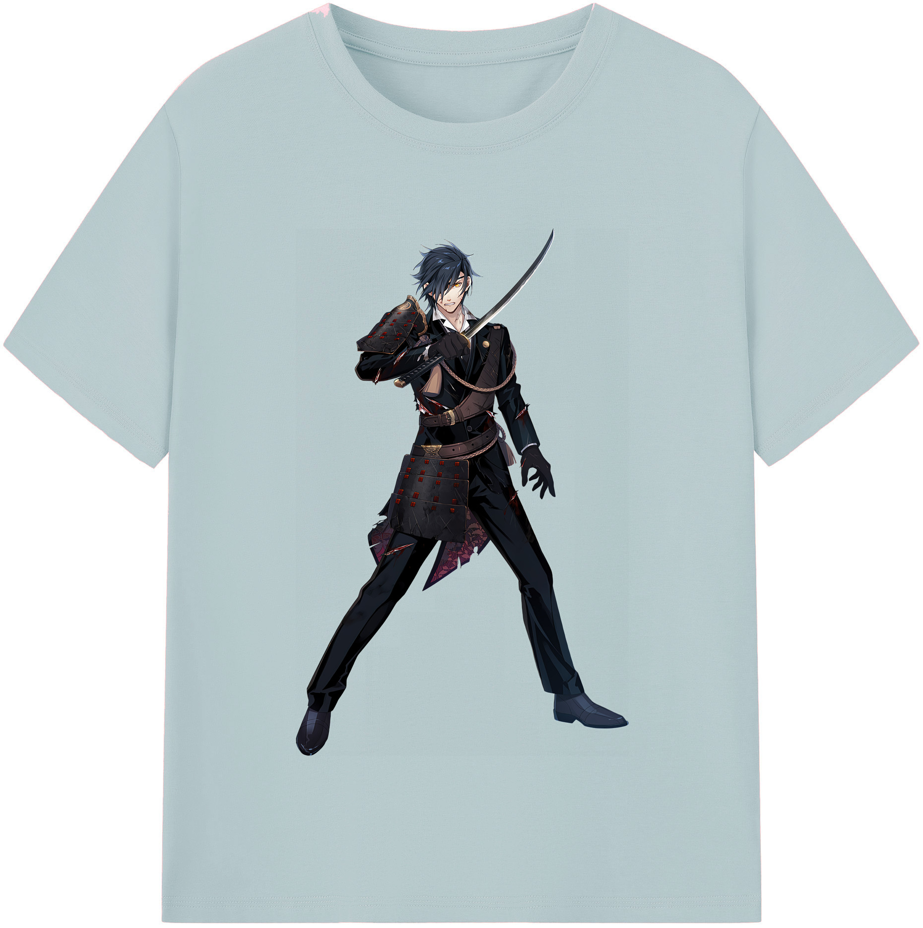 （画像用） 刀剣乱舞 Touken Ranbu 綿100％半袖Tシャツ（フロントプリント）